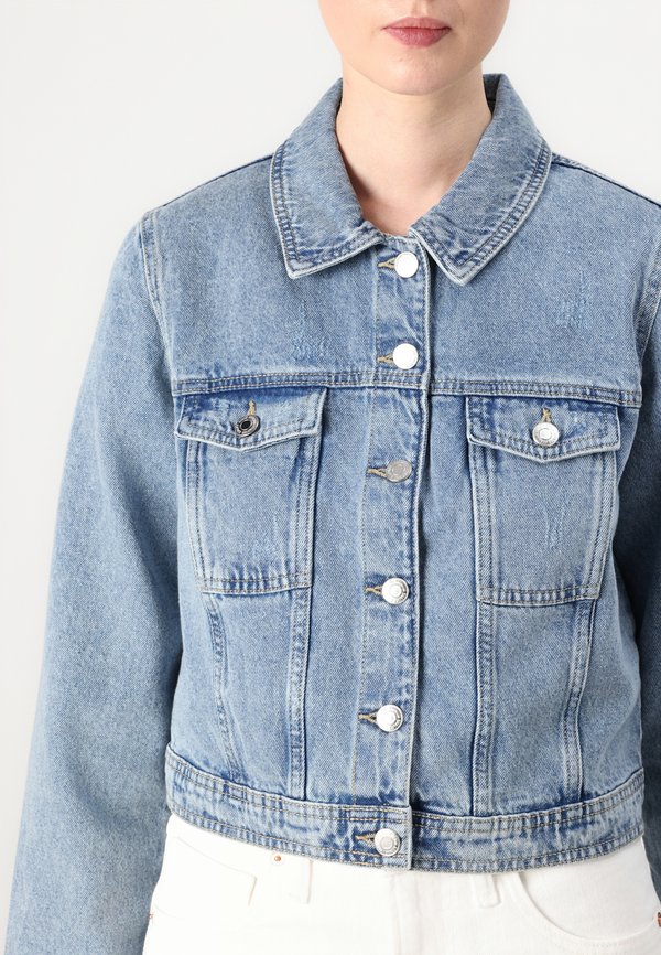 VMJACKIE SHORT JACKET - Denim jacket3