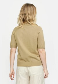 Soft Rebels MARLA O-NECK - T-shirt basic - olive gray