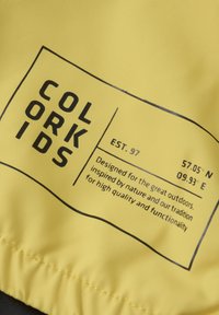 Color Kids Allvädersjacka - daffodil