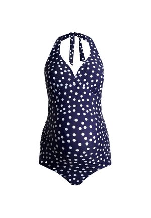JoJo Maman Bébé HALTERNECK  - Costum de baie - blue