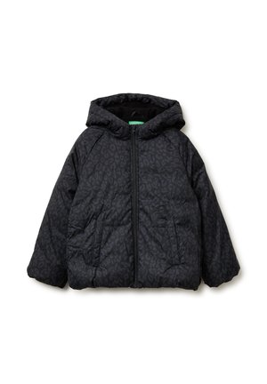 WITH ANIMAL PRINT - Zimní bunda - dark blue