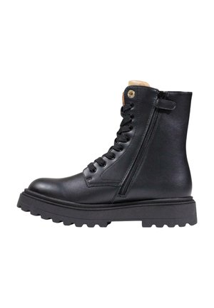 Stivaletti con plateau - black