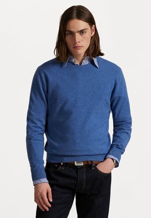Polo Ralph Lauren WOOL CREWNECK SWEATER - Jersey de punto - tide pool blue heather