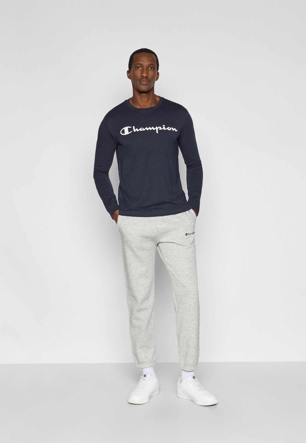 BASICS LONG SLEEVE LARGE LOGO