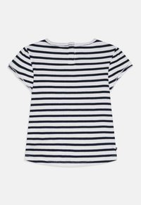 Tommy Hilfiger STRIPED TEE - Camiseta estampada - dark night navy