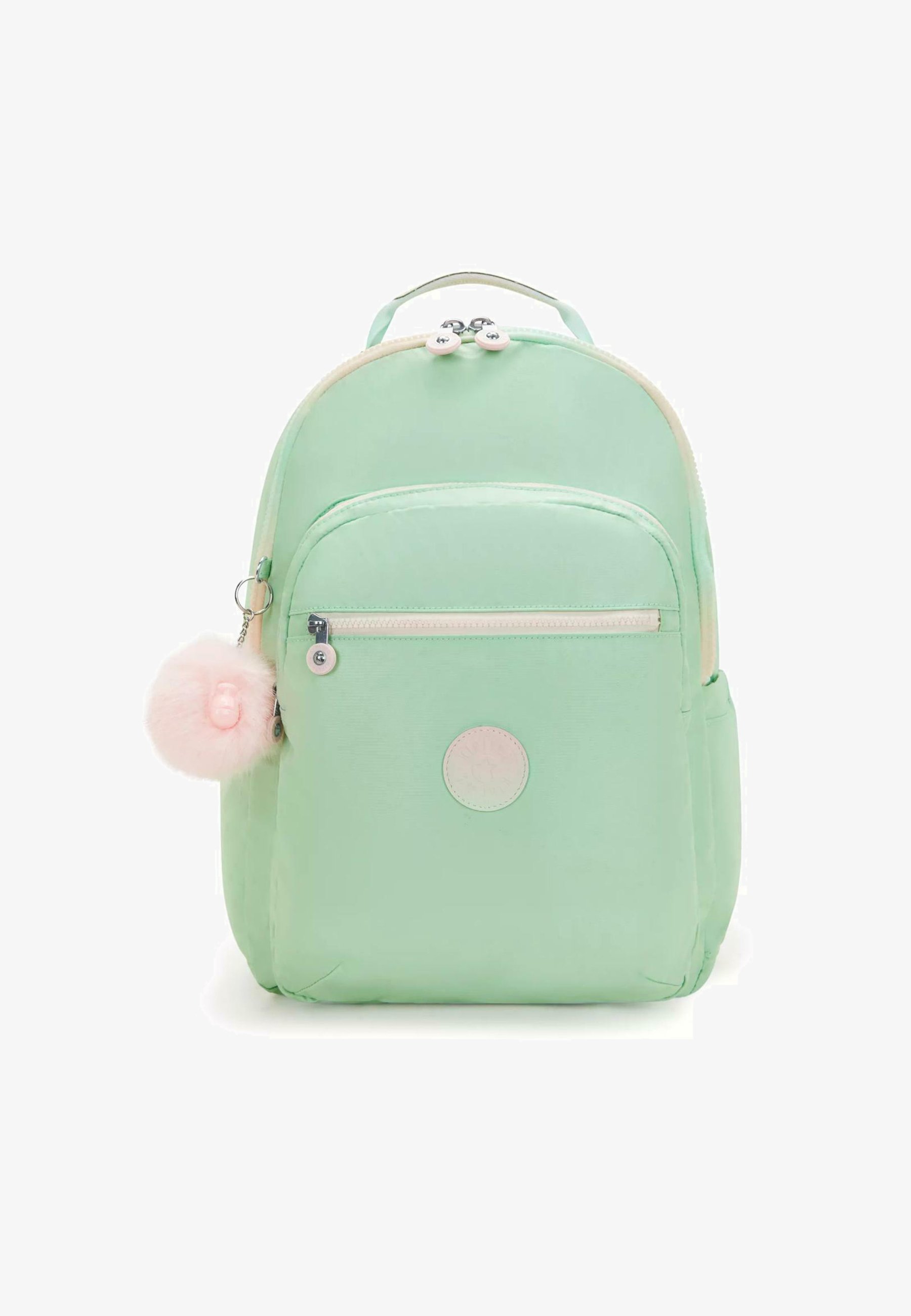 girls kipling backpack mini paradise green CITY PACK S | Small The flap closure gives this City Pack a sporty and casual look. Kipling SEOUL LAP BTS -