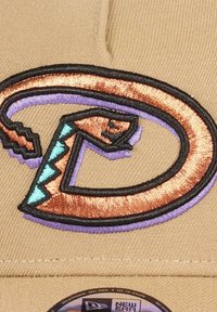 New Era ARIZONA DIAMONDBACKS WORLD SERIES SIDEPATCH COOPERSTOWN FORTY A-FRAME SNAPBACK - Cap - beige