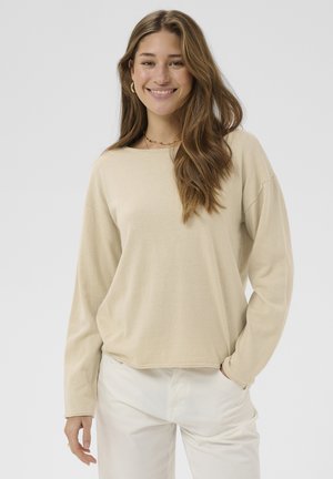 ROMANE PULLOVER - Svetrík - oatmeal