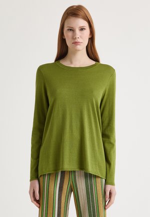 Strickpullover - green