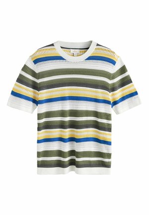 Next, T-Shirt print - white green