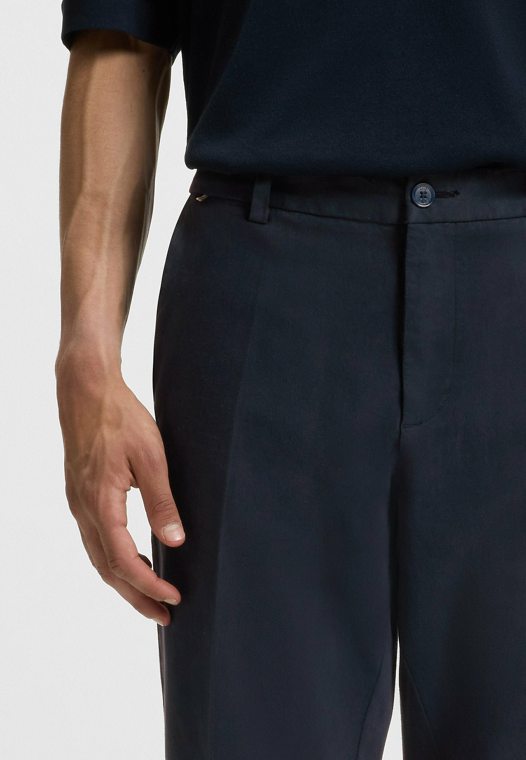 ボス サンダル メンズ シューズ KANE - Trousers - dark blue ボス サンダル メンズ シューズ KANE - Trousers - dark blue