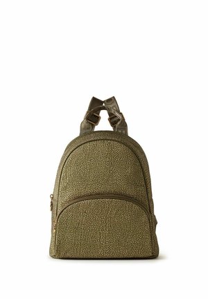 Borbonese ECO LINE MEDIUM BACKPACK - Sac à dos - green