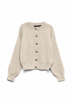 Vero Moda, VMNOELLA LS O-NECK CARDIGAN BOO - Gilet - birch