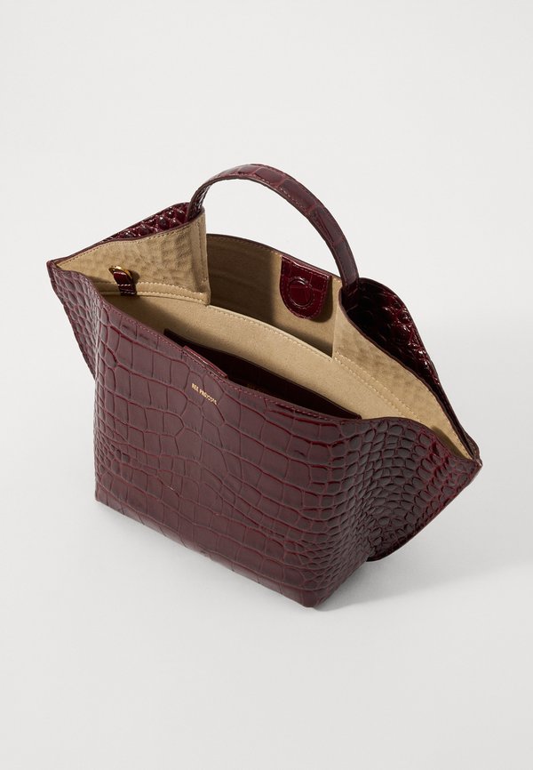 ANN MINI - Handbag - mahogany3