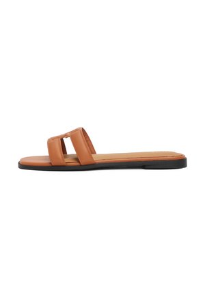 LOGO STRAP MULE - Mules - cinnamon bark