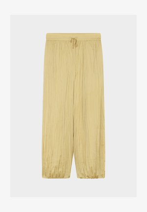 DAY Birger et Mikkelsen, BARBO CRINKLED SURFACE - Pantalon classique - straw