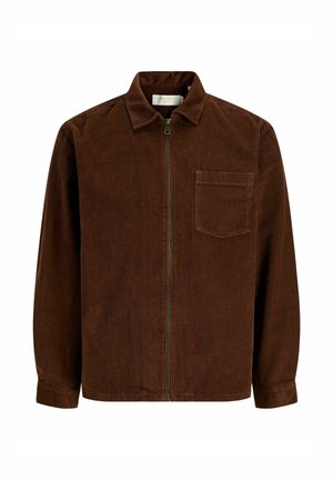 Jack & Jones, SHIRT SHIRT PLUS SIZE - Veste légère - downtown brown