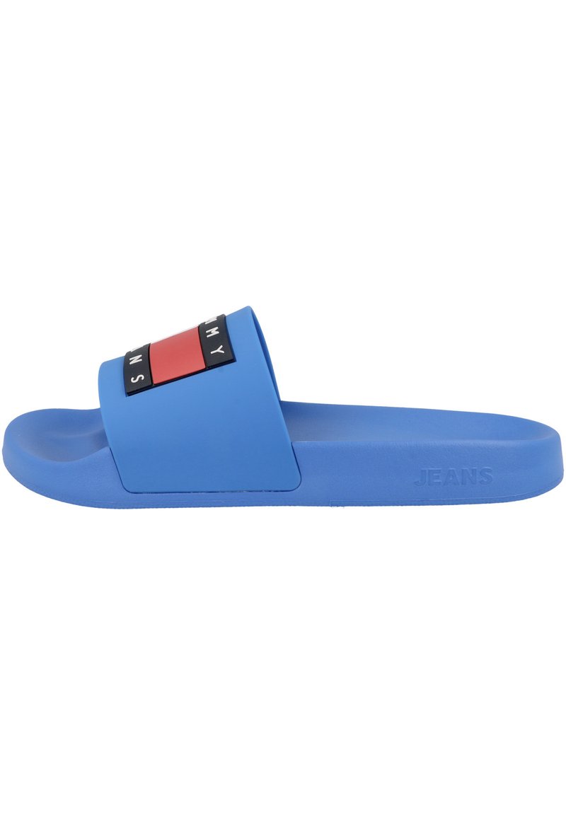 Tommy Jeans FLAG POOL - Badsandal - deep sky blue