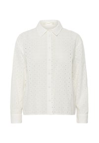 DAGMAR - Blúzka so zapínaním na gombíky - pure white