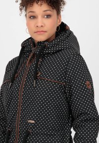 alife & kickin CHARLOTTEAK  - Wintermantel - moonless dots
