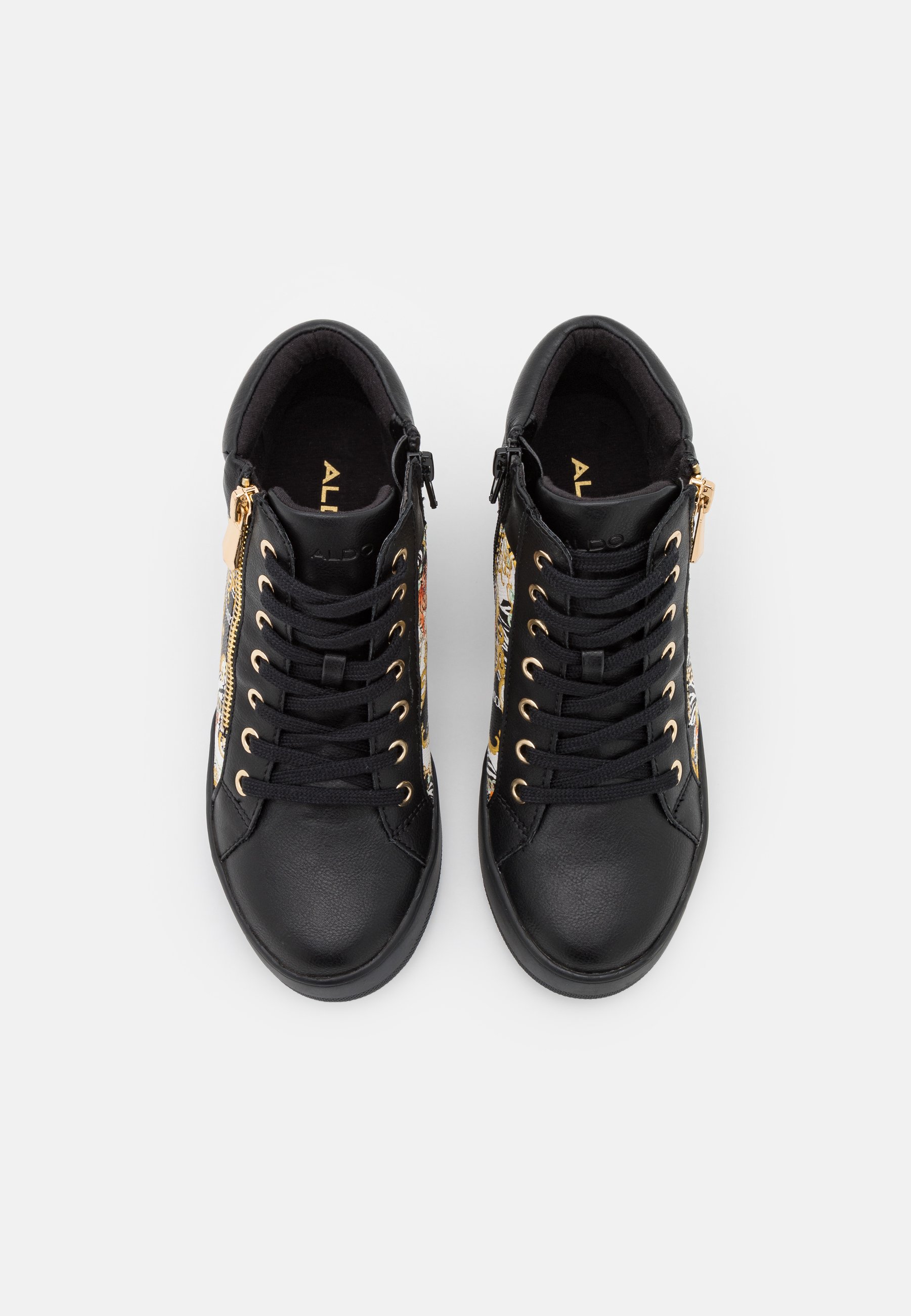 ALDO AILANNA - Sneakers hoog - black/multicolor/zwart - Zalando.nl