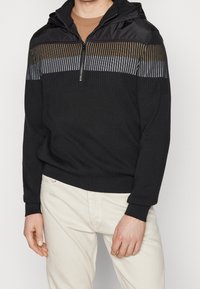 BOSS Strickpullover - black