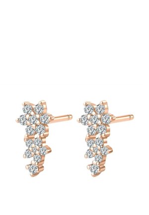 MINI FLORAL - Earrings - rose gold-coloured