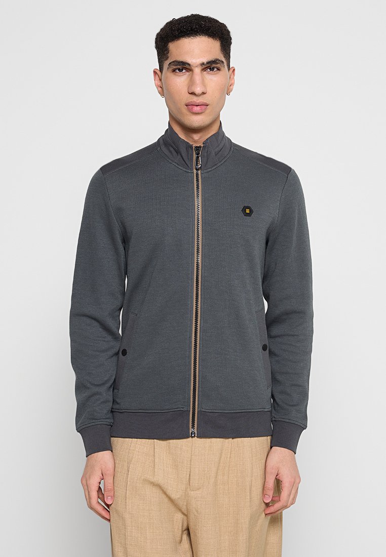 NO EXCESS Sweater met rits donkergrijs NO EXCESS Sweater met rits donkergrijs