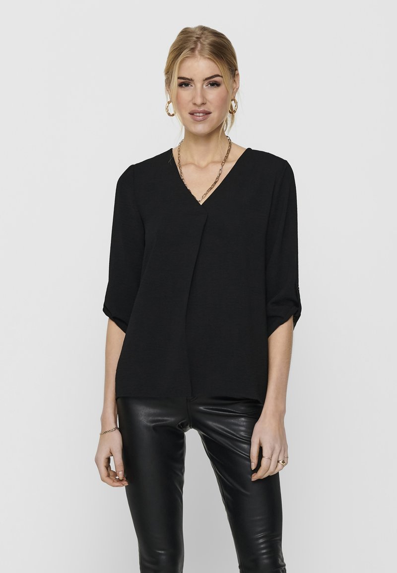 JDY DIVYA 3/4 LOOSE NOOS - Hemdbluse - Black/schwar Produktbild-Vorschau 5
