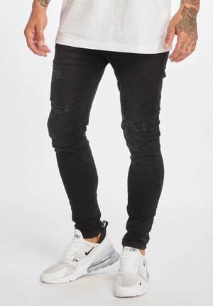 RIO - Jean slim - black