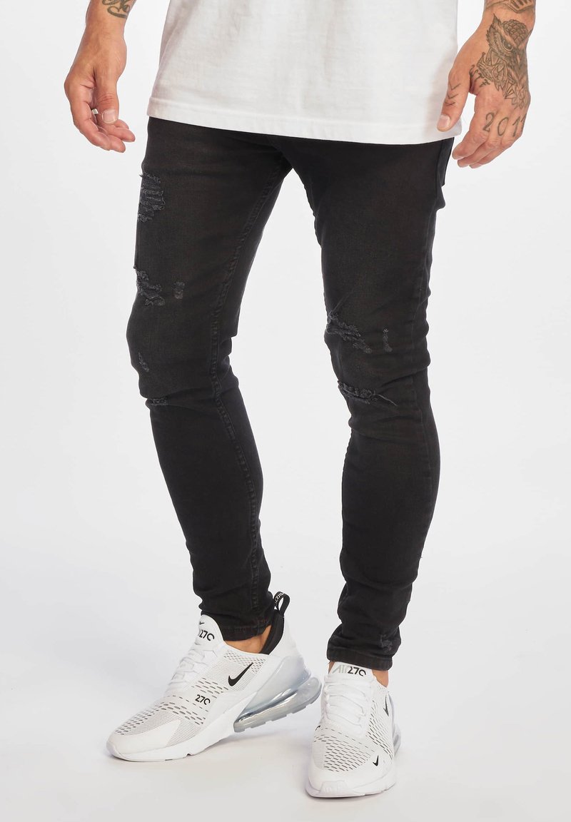 DEF RIO - Slimfit džínsy - black