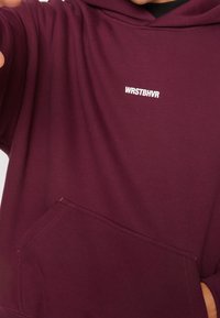 WRSTBHVR Felpa con cappuccio - bordeaux