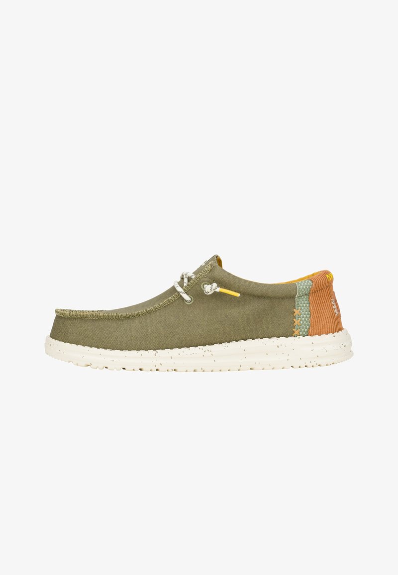 HEYDUDE Wally Break Hey Day - Slip-On Schuhe - Scarpe da barca - green