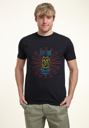 THE ORIGINAL RAMEN COMPANY TORC BRIGHT LIGHTS - Camiseta estampada - navy blue