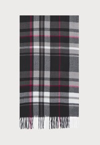Schal - black/white/grey