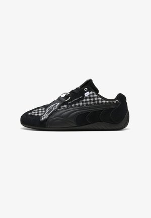 Puma, PORSCHE LEGACY SPEEDCAT PEPITA SNEAKERS UNISEX - Sneaker low - black- white