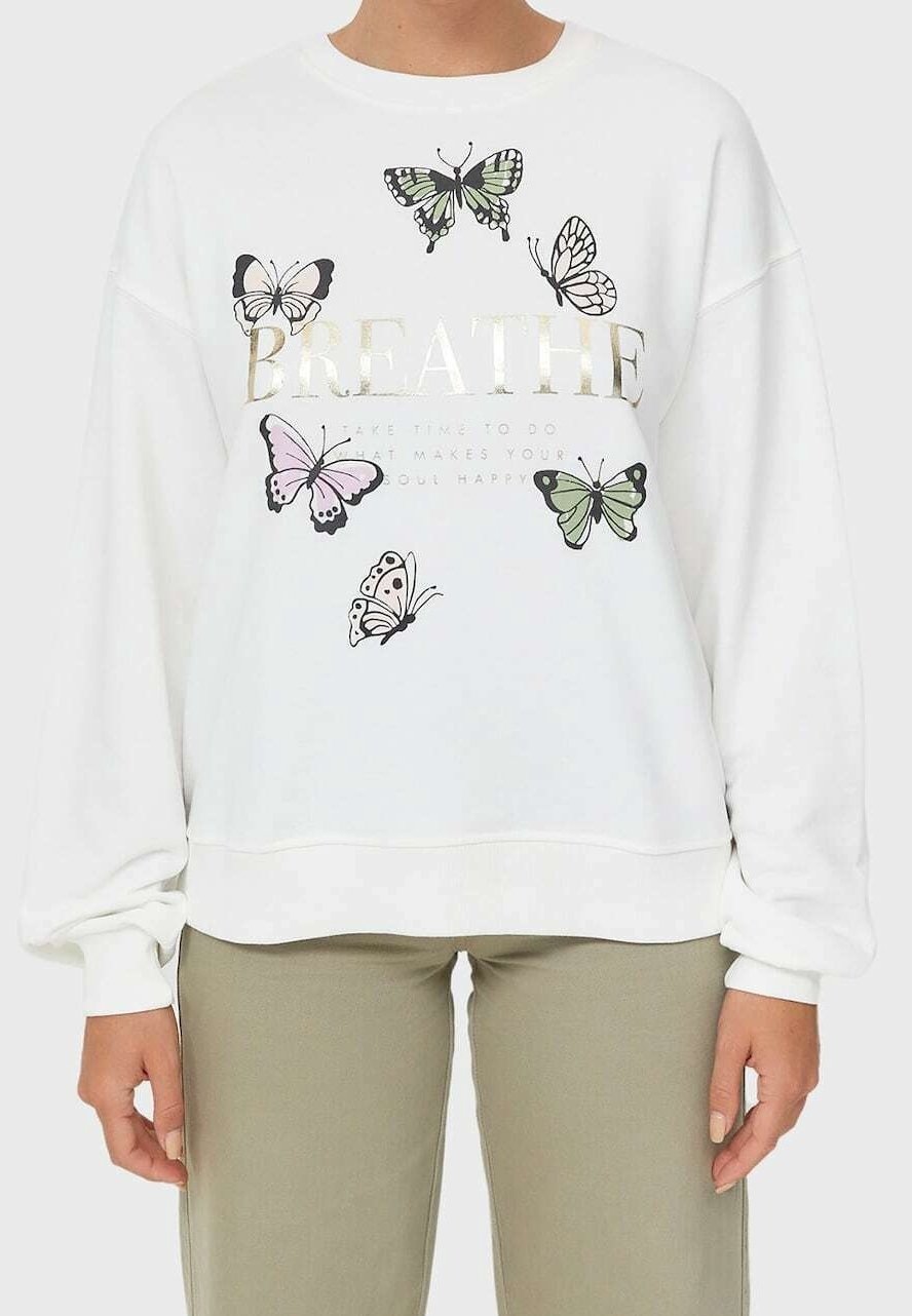 Sudadera Happiness Stradivarius Ropa Disney Stradivarius