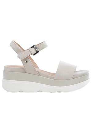 Wedge sandals - lt taupe
