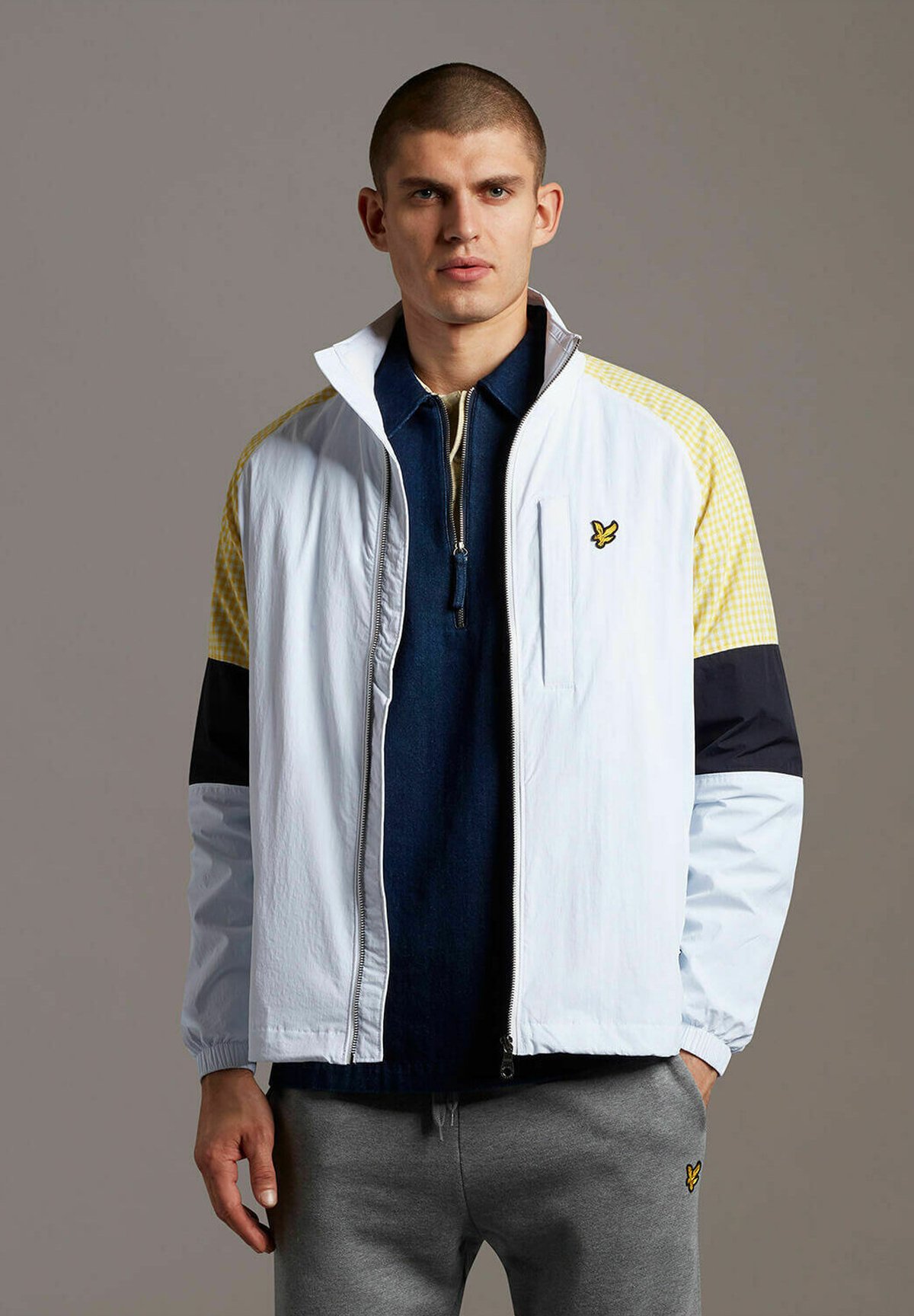 Lyle \u0026 Scott MIX TRACK JACKET - Chaqueta de entrenamiento - white/blanco -  Zalando.es