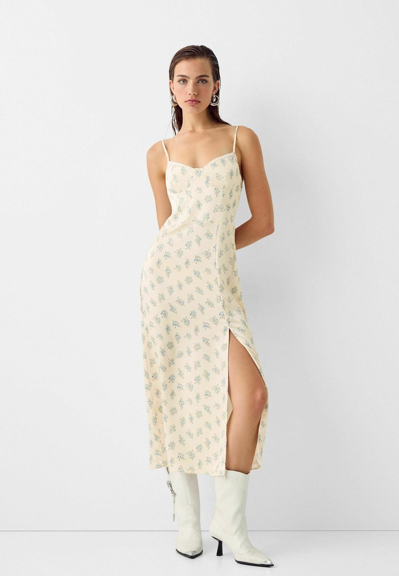 Bershka Jurk geel Bershka Jurk geel