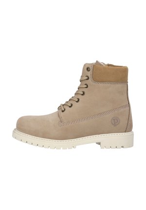 NAPSI G - Stivaletti stringati - beige