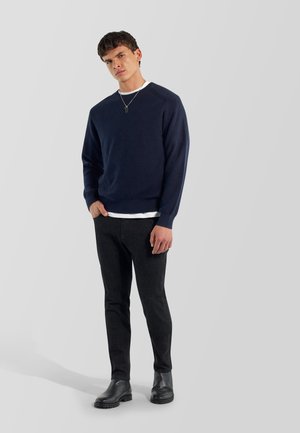GAS, RHOBIN ROUND 4706 - SWEATER - Maglione - blue