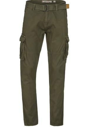 INDICODE JEANS WILLIAM - Reisitaskuhousut - green