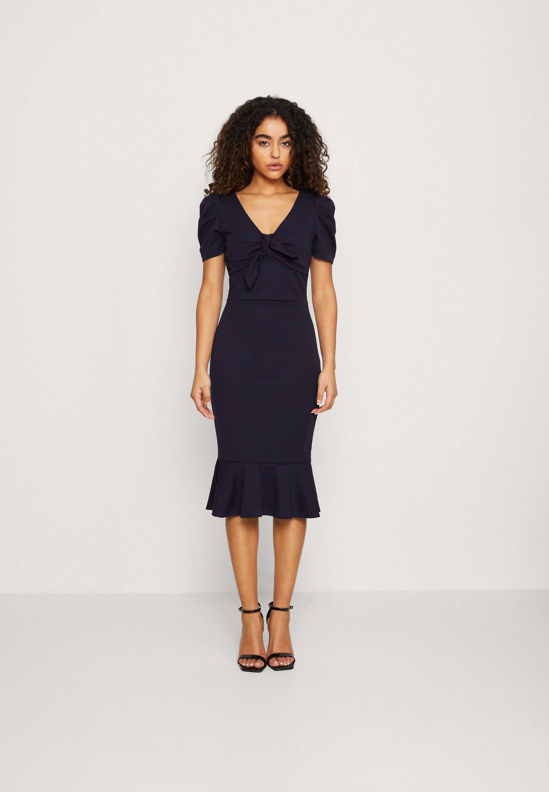 sachin and babi light blue dress Navy silk dresses