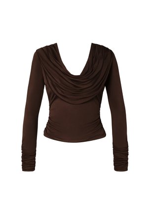 Malina, SIGNE - Μπλούζα με μακριά μανίκια - dark brown
