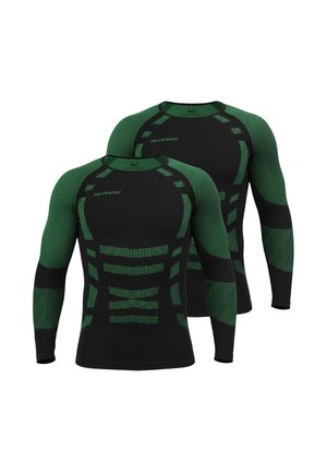 2 PACK - Unterhemd/-shirt - grün/schwarz