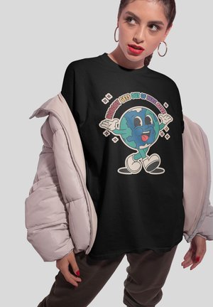 POP CREATURE ALIVE - T-shirt med print - black