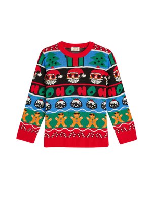 CHRISTMAS - Stickad tröja - beige