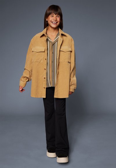 ASPESI SHIRT JACKET - Πουκαμίσα με κουμπιά - nut