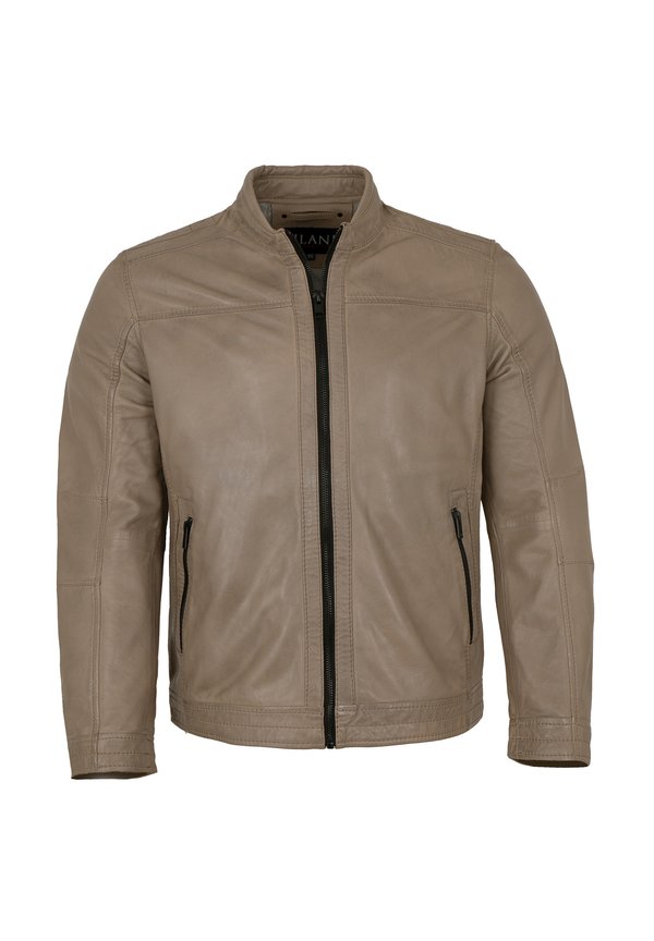 RAGON - Lederjacke - taupe